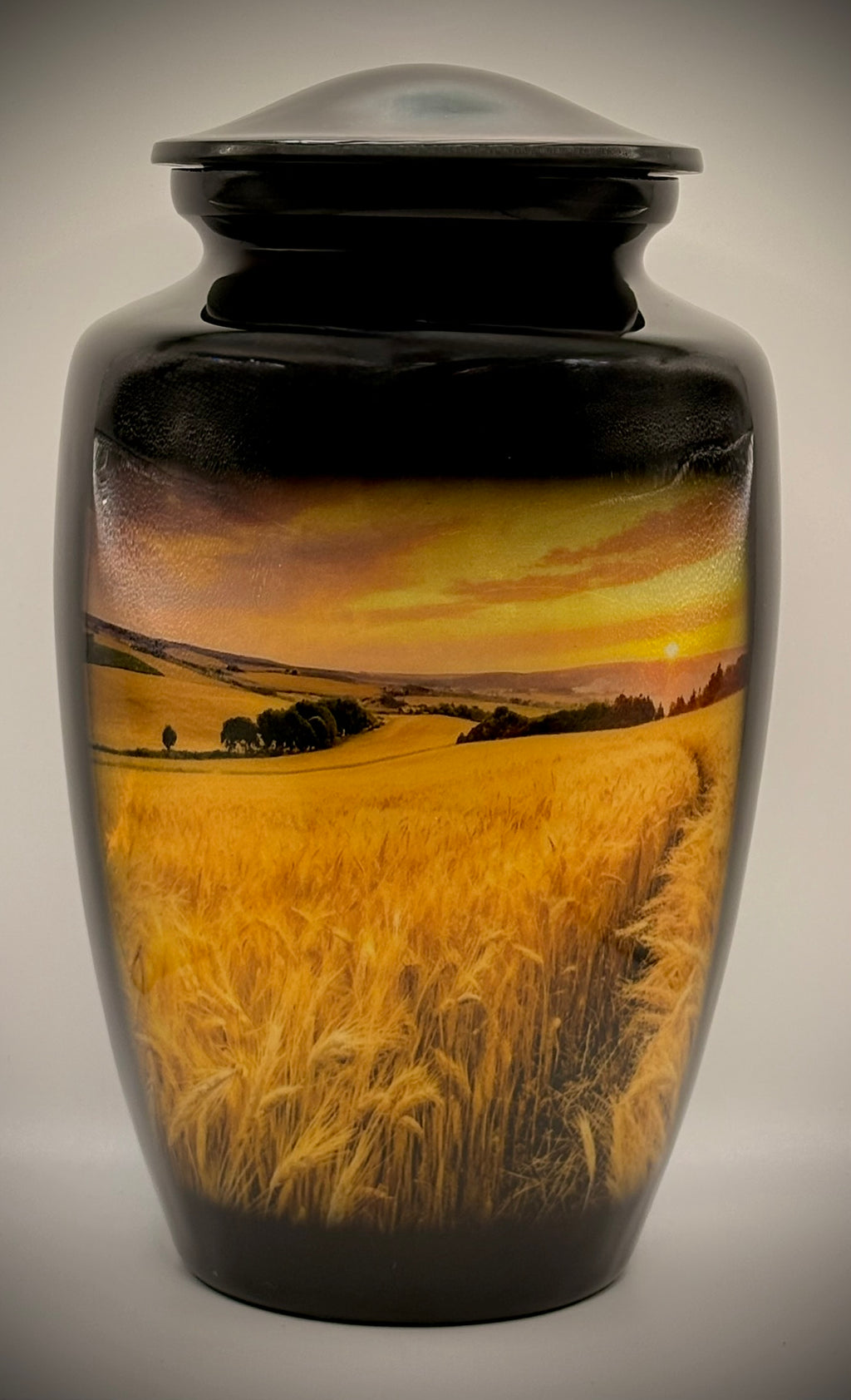 Aluminium Wheatfield Adult Cremation Urn