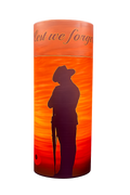 Lest We Forget Adult Scatter Urn