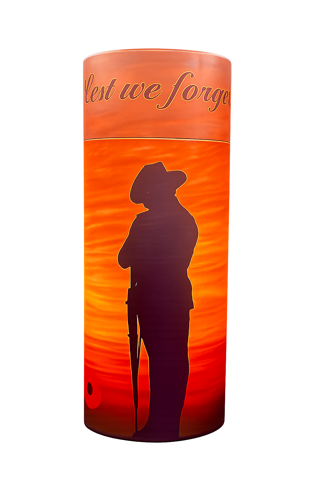 Lest We Forget Adult Scatter Urn