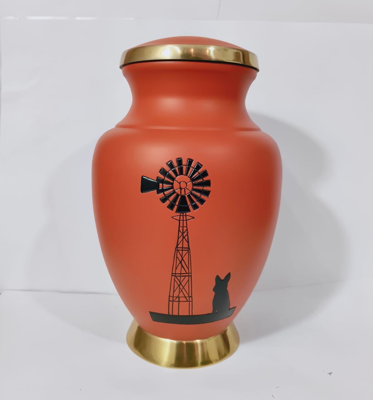 Outback Pride Brass Adult Cremation Urn